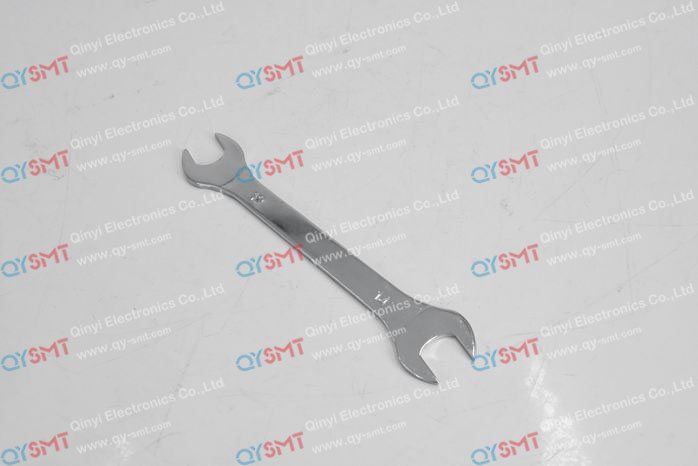 Thin double open spanner