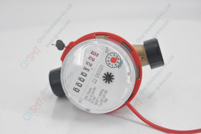 Single jet dry type water meter with pulse output