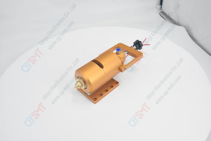 Glue dispenser heating unit