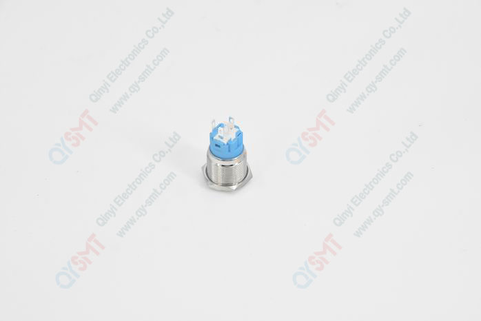 Push button self reset  with blue light