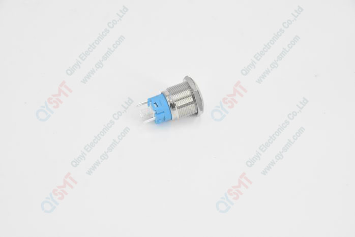 Push button self reset  with blue light