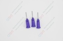 Needle Colour: Purple. Length: 30mm ID: 0.5mm.OD:0.8mm 1PACK=100PCS