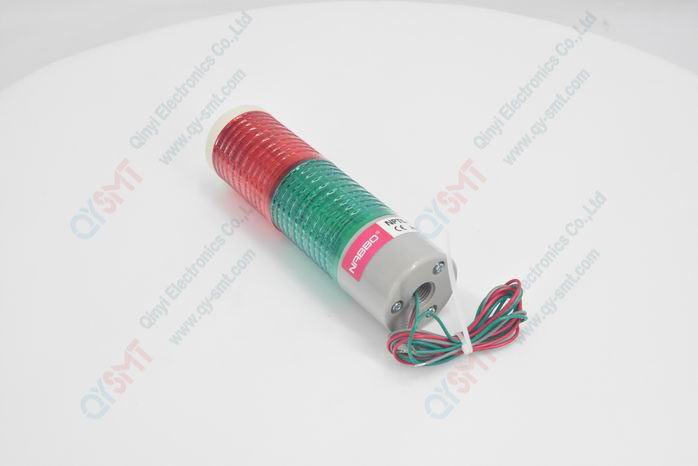 2 Colors Tower Light, Green and Red, 24VDC,  No Buzze