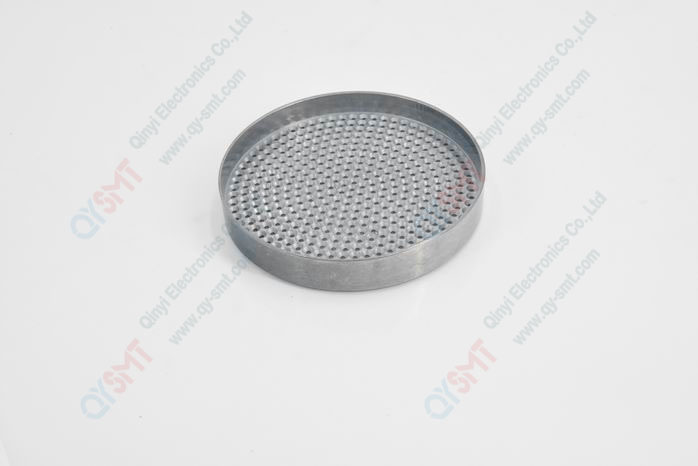 Round metal screw plate