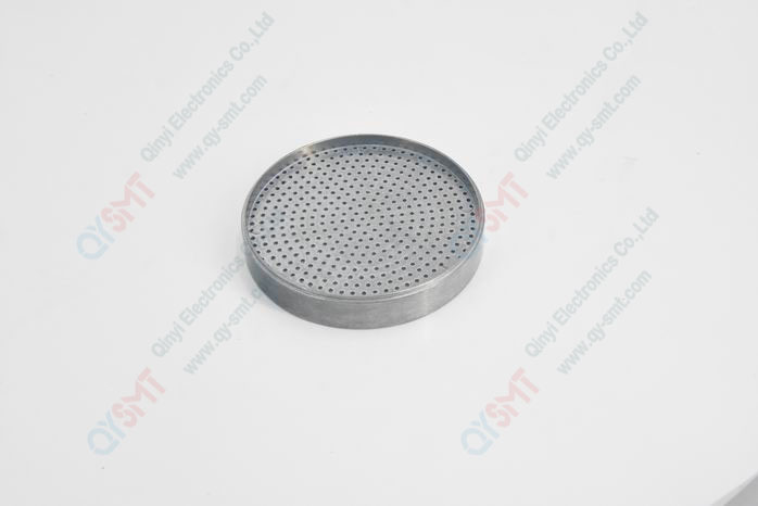 Round metal screw plate