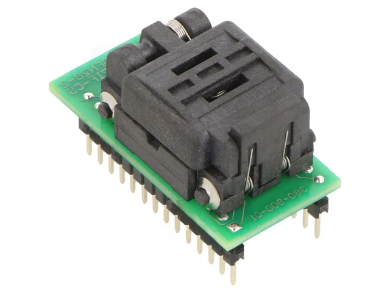 Elnec, DIL28-QFN28, 300mils, Assoc.circ: MICROCHIP, NXP