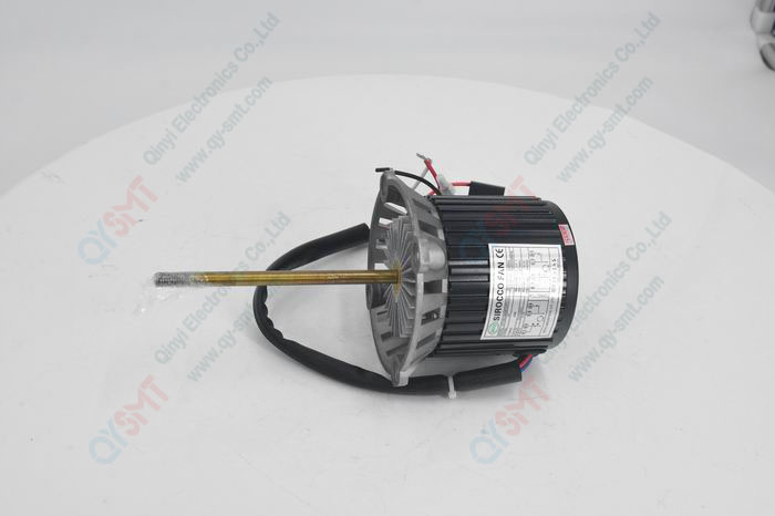 Reflow oven blower motor with impeller