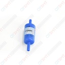 FILTER, SOLVENT, 74 UM SS, DISPOSABLE, .250 BARB