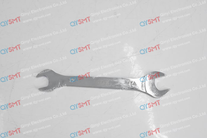 Thin double open spanner