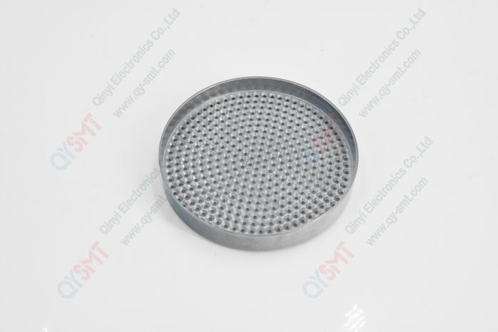 Round metal screw plate