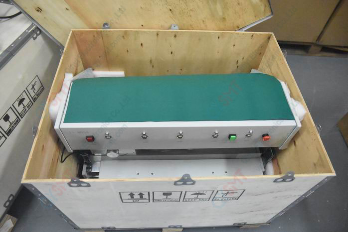 V grove PCB cutting machine with safety light curtain