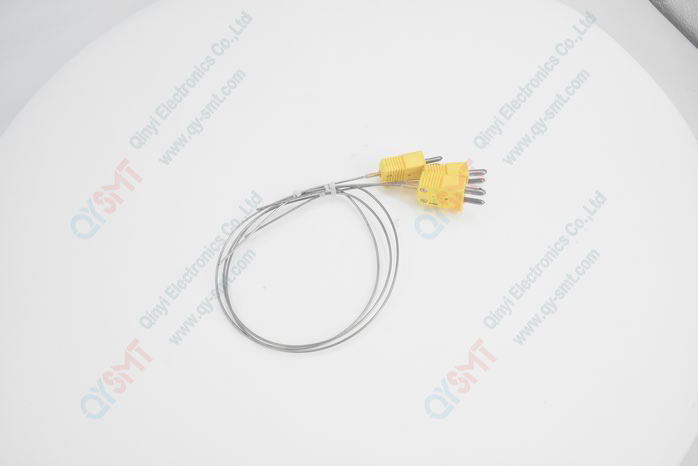 Thermo couples cable (18 in long=45.72cm  .063 in out diam=0.16cm .std. K connector male plug)