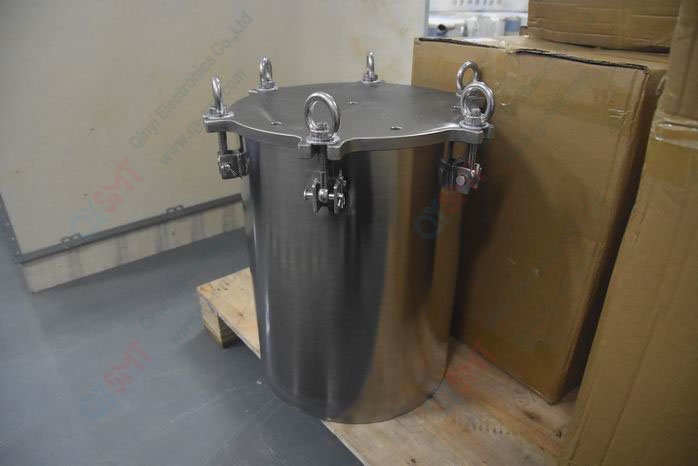 Pressure Tank including the manualdispenser stainless steel with capacity of 30 liters Incluing with *Hand dispenser *Hose *Air pressure requlator