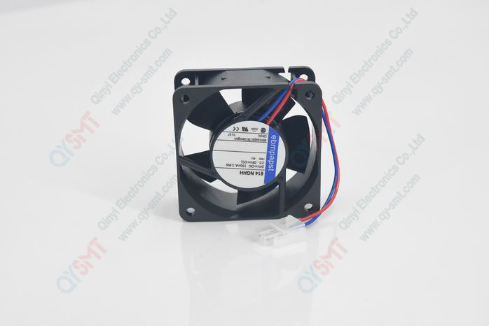 Ebmpapst 614 NGHH  DC Axial Fan, 24 V, Square, 60 mm, 25 mm, Sleeve Bearing, 33 CFM