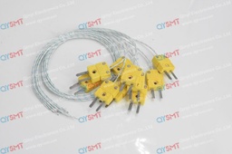 [KMU-2*0.2KBB] Connecter K type with thermocouple K typewire 50cm 