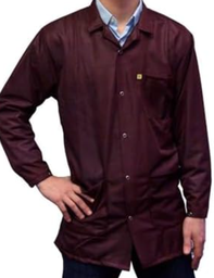 [BT05266-I] ANTI-STATIC GOWN - WINE COLOR - SIZE G