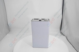 [Size 17.7cm, 11 cm, 29 cm] Tinplate coating white 'Size 17.7cm, 11 cm, 29 cm 'Packing size 5L