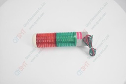 [NPT5-T-D/BZ50-2T-D] 2 Colors Tower Light, Green and Red, 24VDC,  No Buzze